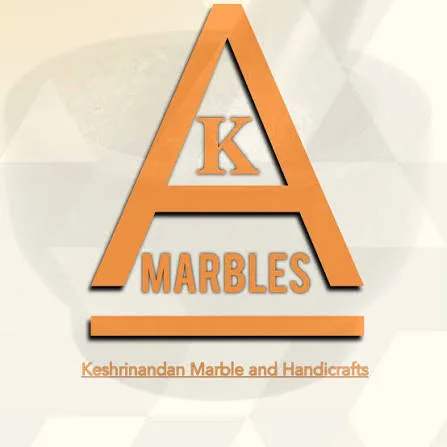 AK Marbles — Keshrinandan Marble and Handicrafts logo