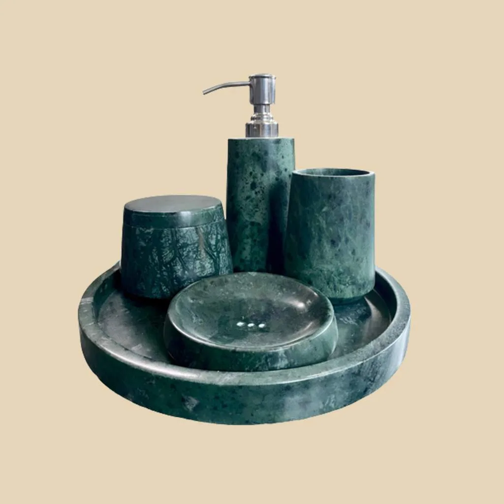 Marble Bath Set, alternate view