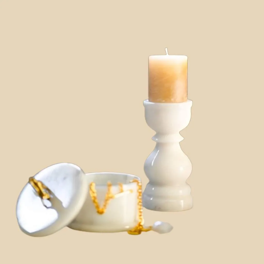 Marble Candle Holder view 5