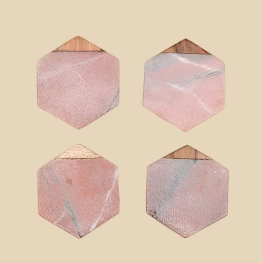 Marble Coaster Set view 5