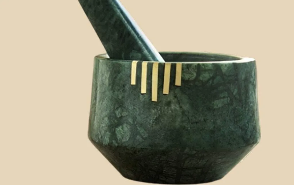 Marble Mortar & Pestle view 5