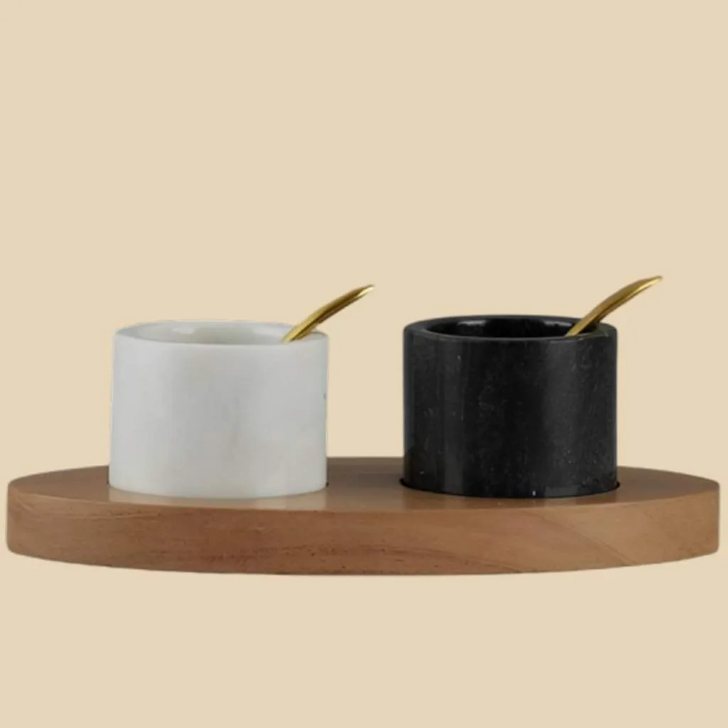 Marble Salt Jar, alternate view