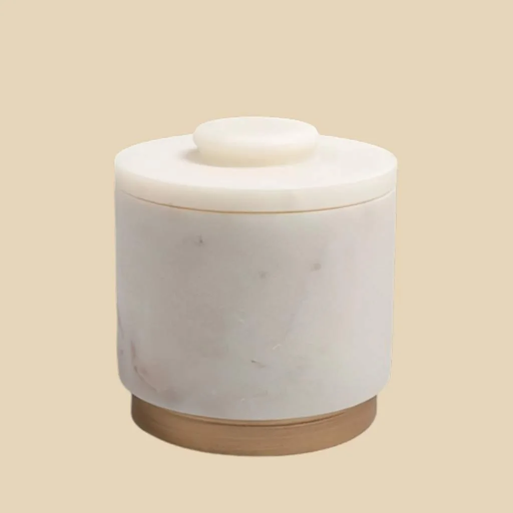Marble Salt Jar view 6